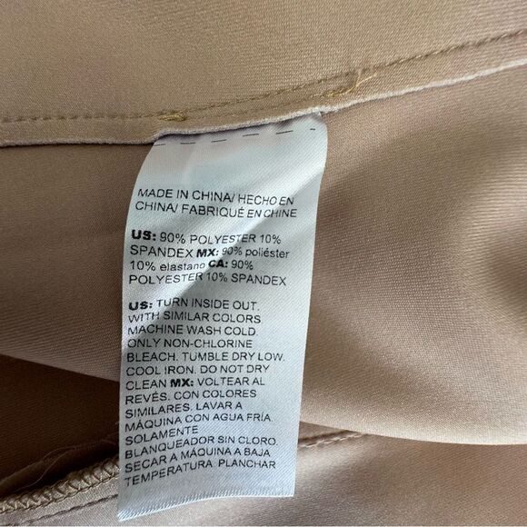 Chico’s Floral Faux Suede Cream Purple Pockets SZ 12 NWOT - Picture 14 of 15